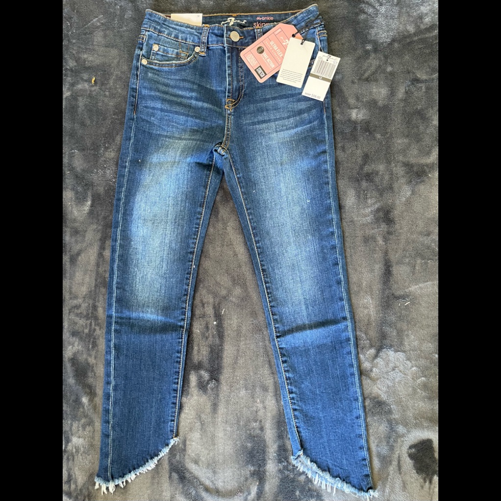 Brand New 7 For All Mankind The Ankle Skinny Jean
